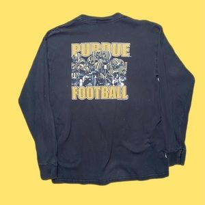 Vintage Purdue Football Long sleeve